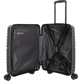 Малый чемодан Travelite Trient ручная кладь на 36 л весом 2,4 кг из полипропилена Антрацит