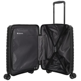 Малый чемодан Travelite Trient ручная кладь на 36 л весом 2,4 кг из полипропилена Черный