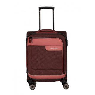 Малый чемодан Travelite Viia ручная кладь на 34 л весом 2,4 кг Розовый