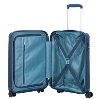Малый чемодан Travelite ZENIT ручная кладь на 36 л весом 2,5 кг из полипропилена Синий