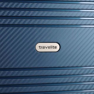 Малый чемодан Travelite ZENIT ручная кладь на 36 л весом 2,5 кг из полипропилена Синий