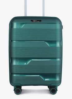 Малый чемодан ручная кладь V&V Travel Metallo – 38 л, 2,4 кг Зеленый Малый чемодан ручная кладь V&V Travel Metallo – 38 л, 2,4 кг Зеленый