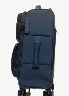 Малый чемодан V&V TRAVEL ONE LIFE ручная кладь на 40 л весом 2,4 кг Синий