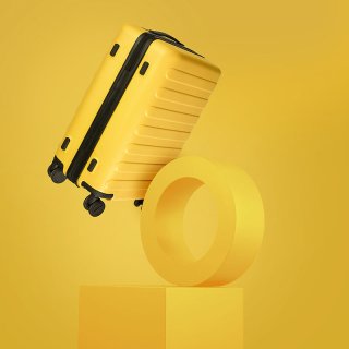 Малый чемодан Xiaomi Ninetygo Business Travel на 33 л из поликарбоната Желтый