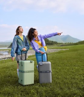Малый чемодан Xiaomi Ninetygo HOBO – 36 л, 2,9 кг Серый
