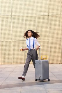 Малый чемодан Xiaomi Ninetygo HOBO – 36 л, 2,9 кг Серый