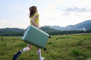 Малый чемодан Xiaomi Ninetygo HOBO – 36 л, 2,9 кг Зеленый