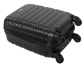 Малый пластиковый чемодан 23 л Vip Collection Nevada 16 Black