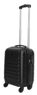 Малый пластиковый чемодан 23 л Vip Collection Nevada 16 Black
