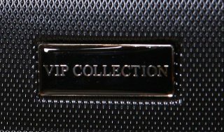 Малый пластиковый чемодан 23 л Vip Collection Nevada 16 Black