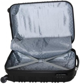 Малый пластиковый чемодан 23 л Vip Collection Nevada 16 Black