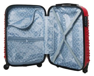 Малый пластиковый чемодан 23 л Vip Collection Nevada 16 Red