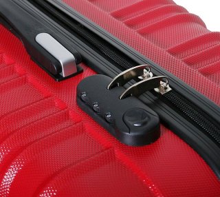 Малый пластиковый чемодан 23 л Vip Collection Nevada 16 Red