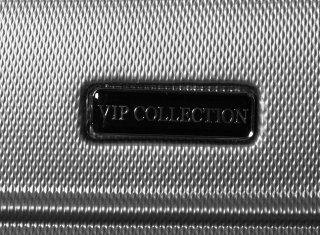 Малый пластиковый чемодан 23 л Vip Collection Nevada 16 Silver