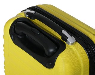 Малый пластиковый чемодан 23 л Vip Collection Nevada 16 Yellow