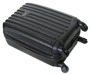 Малый пластиковый чемодан 23 л Vip Collection Panama 16 Black