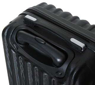 Малый пластиковый чемодан 23 л Vip Collection Panama 16 Black