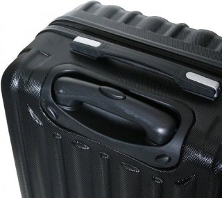 Малый пластиковый чемодан 23 л Vip Collection Panama 16 Black