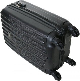 Малый пластиковый чемодан 23 л Vip Collection Panama 16 Black
