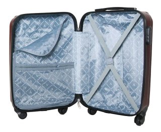 Малый пластиковый чемодан 23 л Vip Collection Panama 16 Bordo