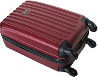 Малый пластиковый чемодан 23 л Vip Collection Panama 16 Bordo