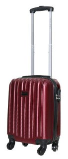 Малый пластиковый чемодан 23 л Vip Collection Panama 16 Bordo