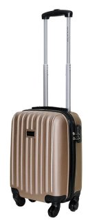 Малый пластиковый чемодан 23 л Vip Collection Panama 16 Champagne