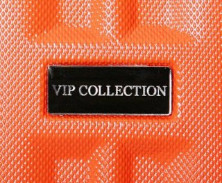 Малый пластиковый чемодан 23 л Vip Collection Panama 16 Orange
