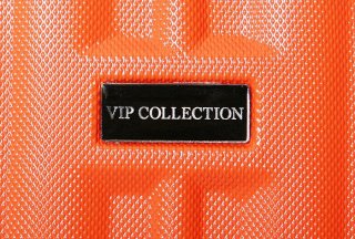 Малый пластиковый чемодан 23 л Vip Collection Panama 16 Orange