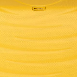 Малый пластиковый чемодан 33 л Gabol Trail (S) Mustard