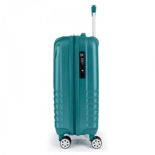 Малый пластиковый чемодан 34 л Gabol Atlanta (S) Turquoise