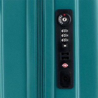 Малый пластиковый чемодан 34 л Gabol Atlanta (S) Turquoise