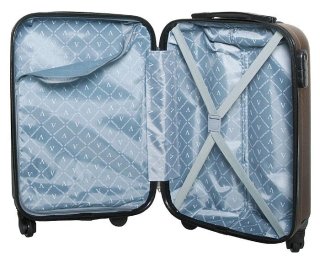Малый пластиковый чемодан 36 л Vip Collection Benelux 20 Coffee