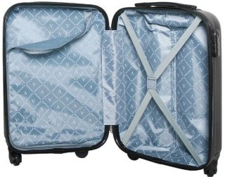 Малый пластиковый чемодан 36 л Vip Collection Benelux 20 Grey