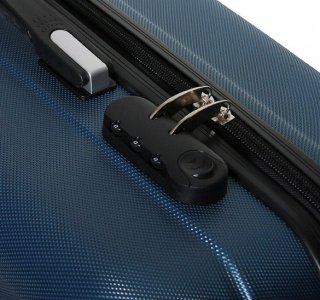 Малый пластиковый чемодан 36 л Vip Collection Benelux 20 Navy