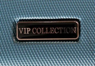 Малый пластиковый чемодан 36 л Vip Collection Costa Brava 20 Blue