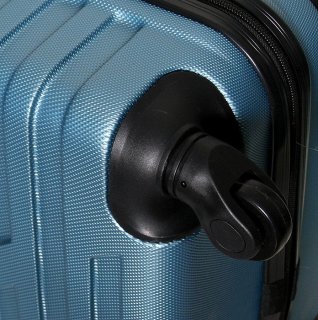 Малый пластиковый чемодан 36 л Vip Collection Costa Brava 20 Blue