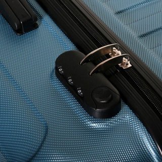 Малый пластиковый чемодан 36 л Vip Collection Costa Brava 20 Blue