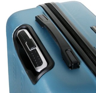 Малый пластиковый чемодан 36 л Vip Collection Costa Brava 20 Blue