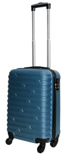 Малый пластиковый чемодан 36 л Vip Collection Costa Brava 20 Blue
