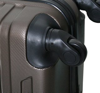 Малый пластиковый чемодан 36 л Vip Collection Costa Brava 20 Brown