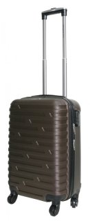 Малый пластиковый чемодан 36 л Vip Collection Costa Brava 20 Brown