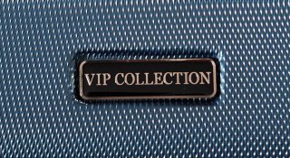 Малый пластиковый чемодан 36 л Vip Collection Costa Brava 20 Navy