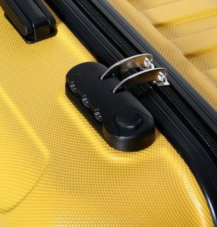 Малый пластиковый чемодан 36 л Vip Collection Costa Brava 20 Yellow