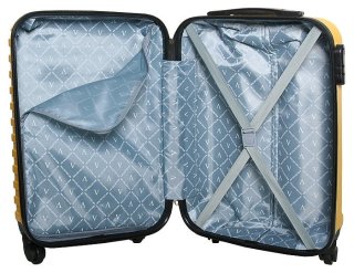 Малый пластиковый чемодан 36 л Vip Collection Costa Brava 20 Yellow
