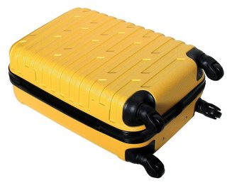 Малый пластиковый чемодан 36 л Vip Collection Costa Brava 20 Yellow