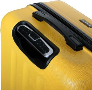 Малый пластиковый чемодан 36 л Vip Collection Costa Brava 20 Yellow