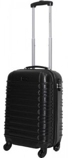 Малый пластиковый чемодан 36 л Vip Collection Nevada 20 Black