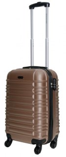 Малый пластиковый чемодан 36 л Vip Collection Nevada 20 Champagne