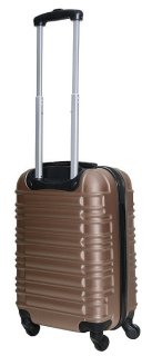 Малый пластиковый чемодан 36 л Vip Collection Nevada 20 Champagne